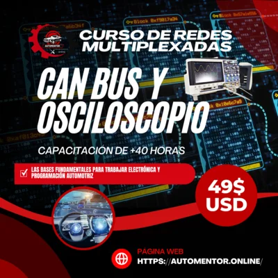 Curso Can Bus, Redes Multiplexadas y Osciloscopio Curso Can Bus, Redes Multiplexadas y Osciloscopio