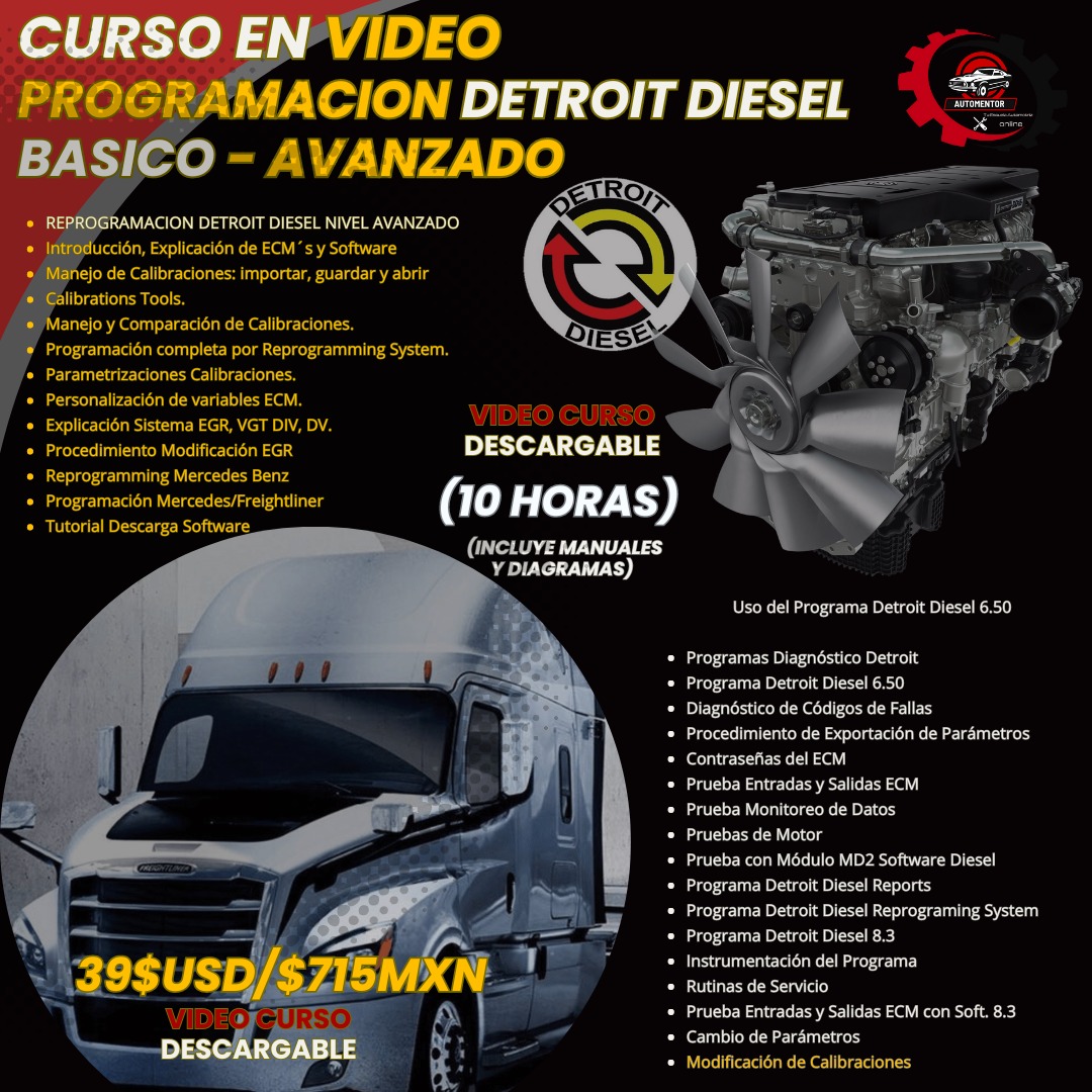 Curso Detroit Diesel Curso Detroit Diesel