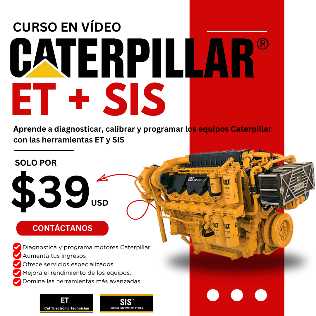 Curso de Diagnóstico y Programación Caterpillar ET y SIS Curso de Diagnóstico y Programación Caterpillar ET y SIS