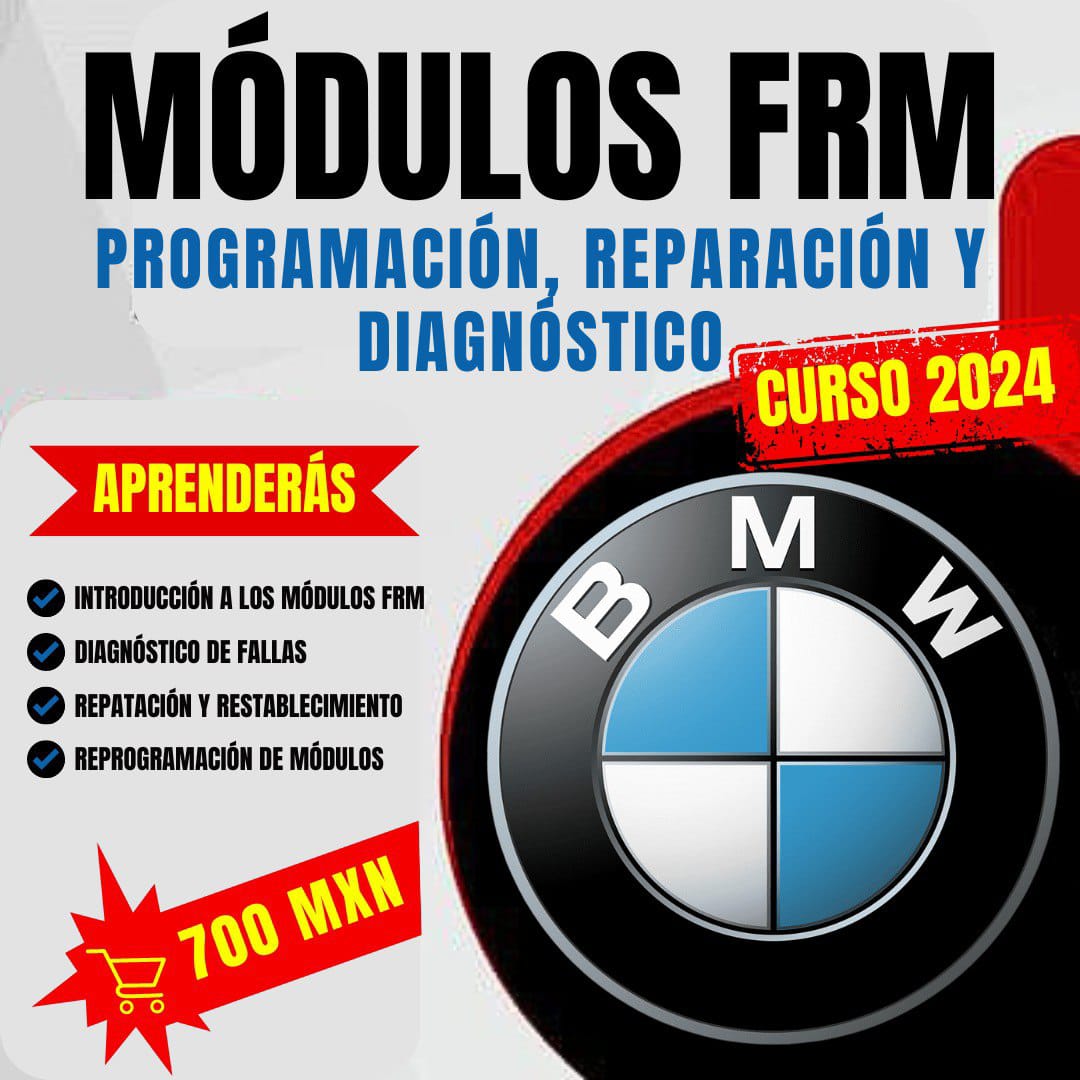 Diagnóstico, programación, reparación y restablecimiento de módulos FRM en BMW